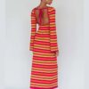 Fashion Long Sleeve Maxi Dresses Lady - Image 2