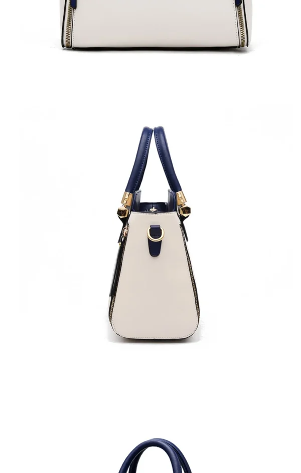 Women's bag 2025 new fashion women's bags hit color hand-held  bag Europeand the United States all-match shoulder messenger bag - Image 28