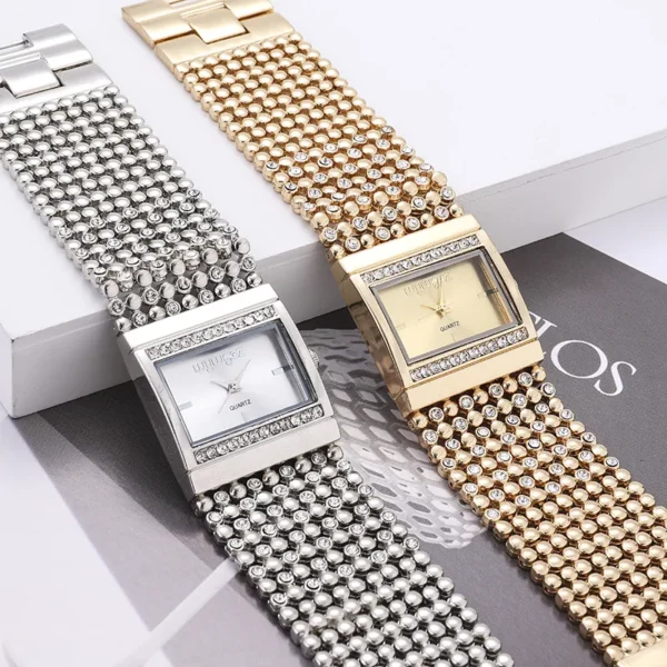 Women Watches Women Fashion Watch 2020 Geneva Designer Ladies Watch Luxury Brand Diamond Quartz Gold Wrist Watch Gifts for Women - Image 35