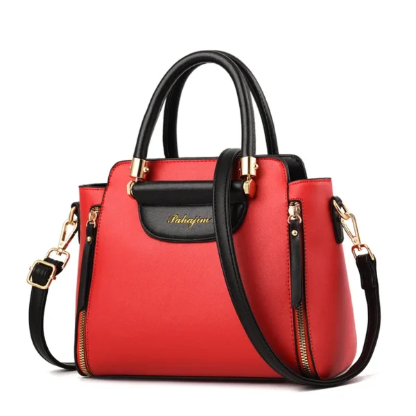 Women's bag 2025 new fashion women's bags hit color hand-held  bag Europeand the United States all-match shoulder messenger bag - Image 10