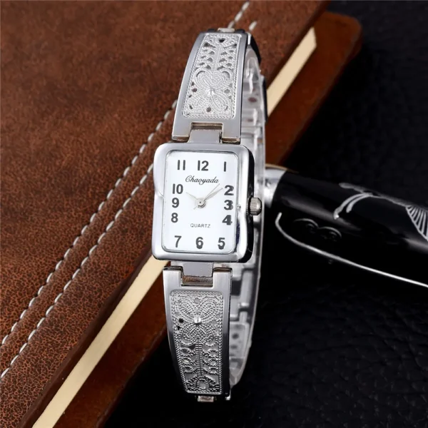 2025 Women Watches Top Brand Luxury Wristwatches Ladies Fashion Gold Stainless Steel Bracelet Watch Female Elegant Clock Women - Image 2