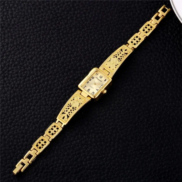 2025 Women Watches Top Brand Luxury Wristwatches Ladies Fashion Gold Stainless Steel Bracelet Watch Female Elegant Clock Women - Image 5
