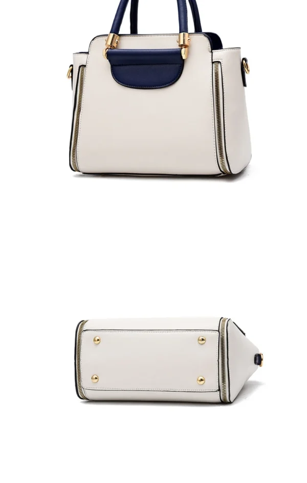 Women's bag 2025 new fashion women's bags hit color hand-held  bag Europeand the United States all-match shoulder messenger bag - Image 29