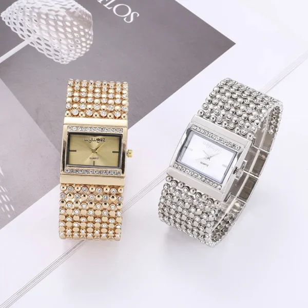 Women Watches Women Fashion Watch 2020 Geneva Designer Ladies Watch Luxury Brand Diamond Quartz Gold Wrist Watch Gifts for Women - Image 32