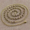 Women's Dress Accessories Waist Chain Metal Chain Solid Pearl Versatile Apparel Accessories Pearl Thin Waist Belts - Image 12