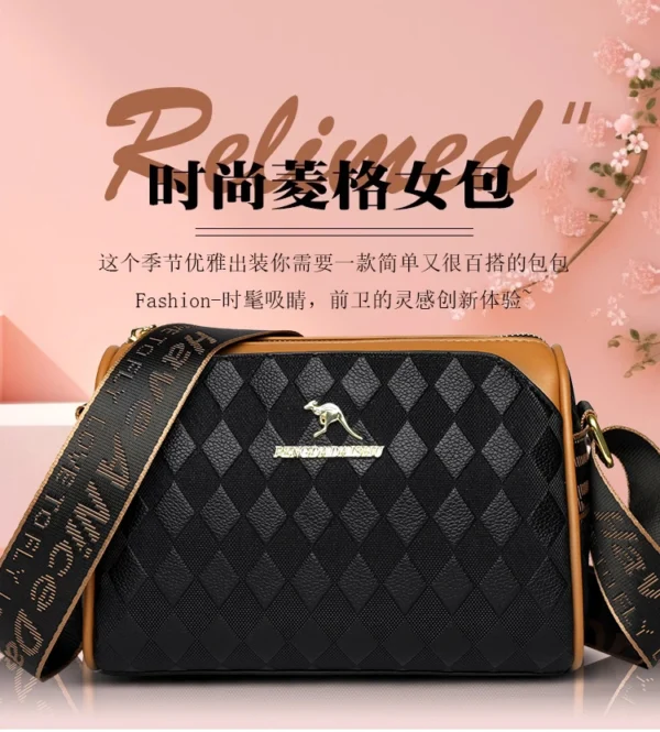 Shoulder Bag for Women Purse- Fashion Crossbody Bags Underarm Bag Small Square Satchel Handbag - Image 9