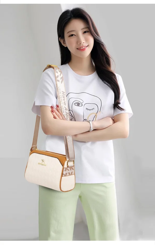 Shoulder Bag for Women Purse- Fashion Crossbody Bags Underarm Bag Small Square Satchel Handbag - Image 11