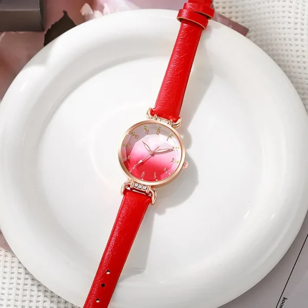 Retro watches for women are fashionable and elegant. Quartz ladies' watches are artistic, trendy and simple - Image 3