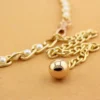 Women's Dress Accessories Waist Chain Metal Chain Solid Pearl Versatile Apparel Accessories Pearl Thin Waist Belts - Image 6