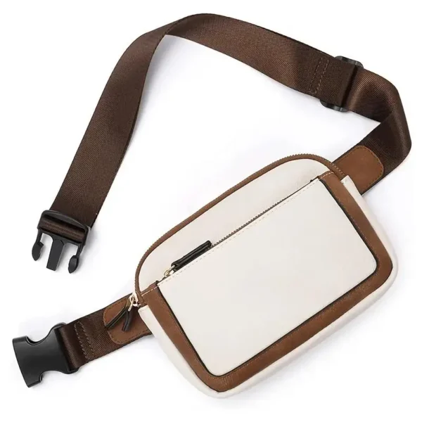 Women's Bag  Leather Waist Pack Crossbody Chest Bags Travel WaterProof Belt Bag Sport Purse Pocket Unisex - Image 4