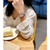 1pc New Fashionable Women's Watch With Gold Bracelet, Vintage & Luxury Ins Style, Elegant & Versatile Quartz Watch ladies watch - Image 11