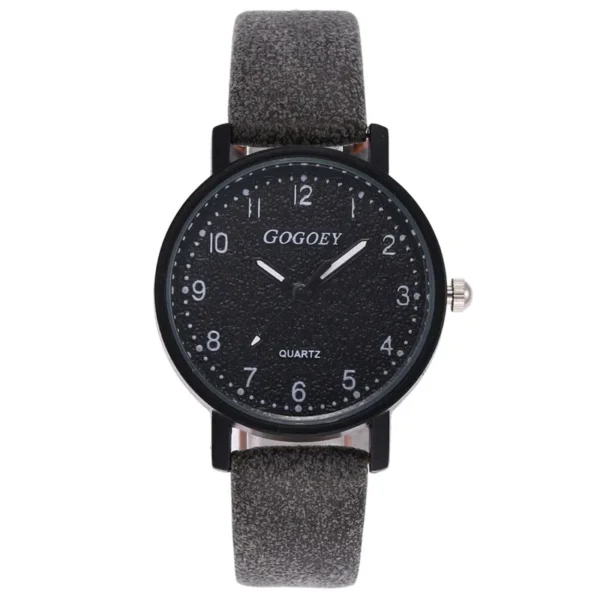 Women Watches Simple Casual Arabic Numbers Leather Analog Quartz Watches for Woman Fashion Ladies Clock Gift montres femmes - Image 9
