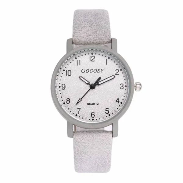 Women Watches Simple Casual Arabic Numbers Leather Analog Quartz Watches for Woman Fashion Ladies Clock Gift montres femmes - Image 7