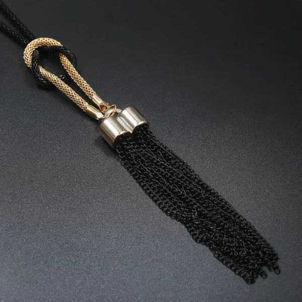 New Arrival Female Pendant Necklace Tassel Long Winter Sweater Chain Necklace for Women Necklaces Wholesale Sales Collar - Image 2