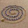 Women's Dress Accessories Waist Chain Metal Chain Solid Pearl Versatile Apparel Accessories Pearl Thin Waist Belts - Image 9