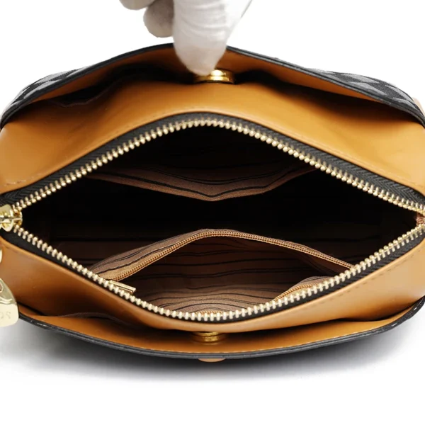 Shoulder Bag for Women Purse- Fashion Crossbody Bags Underarm Bag Small Square Satchel Handbag - Image 6