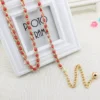 Women's Dress Accessories Waist Chain Metal Chain Solid Pearl Versatile Apparel Accessories Pearl Thin Waist Belts - Image 4